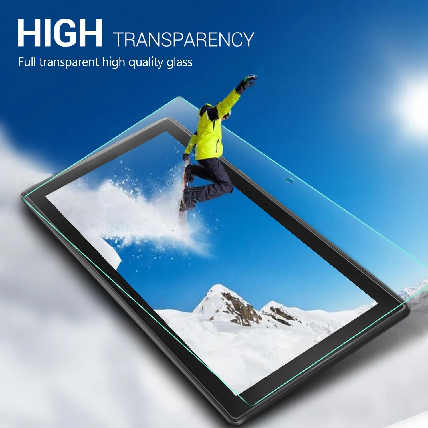 0.25mm 9H Full Cover Tempered Glass Screen Protector Film for Lenovo Tab E10 10.1" Tablet