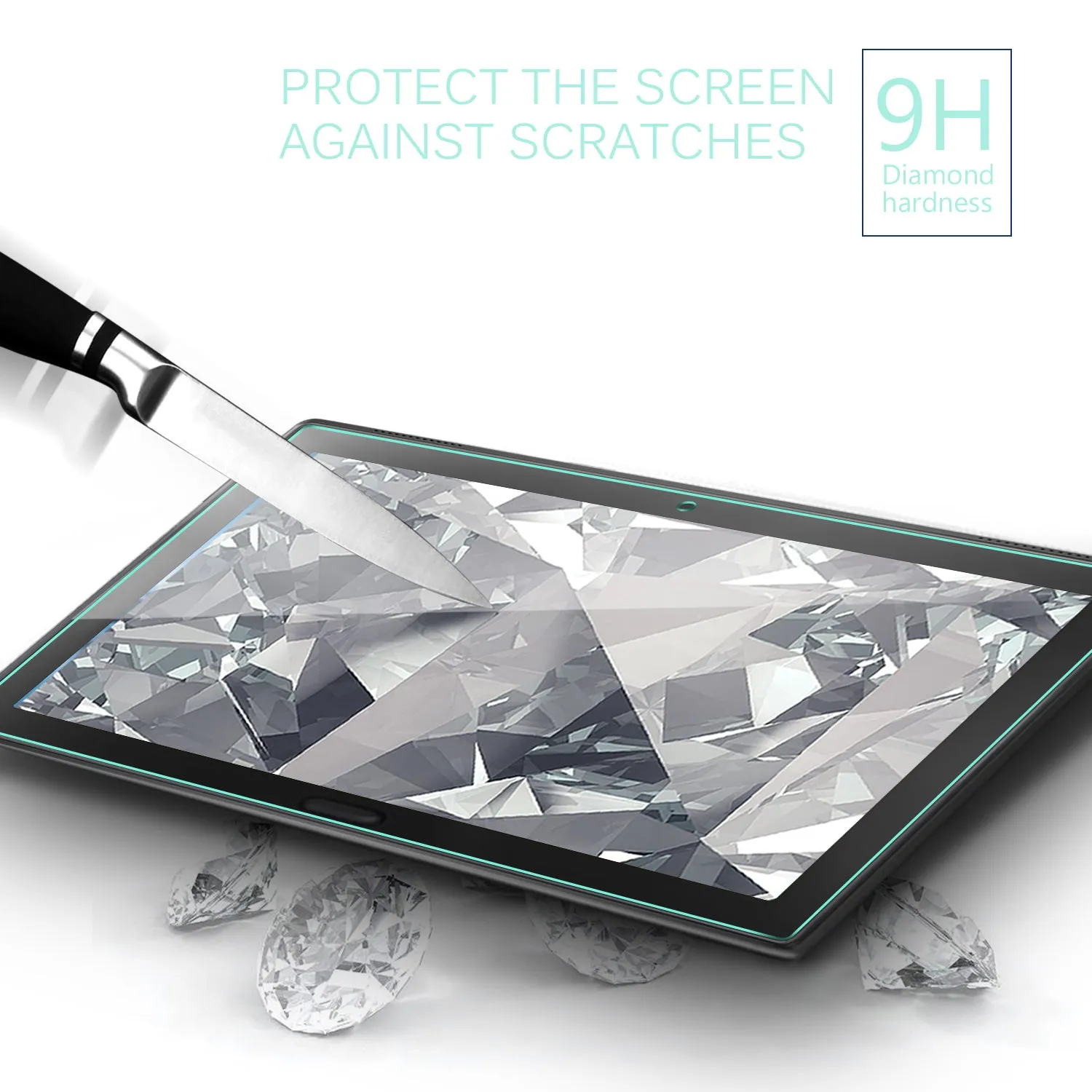 0.25mm 9H Full Cover Tempered Glass Screen Protector Film for Lenovo Tab E10 10.1" Tablet