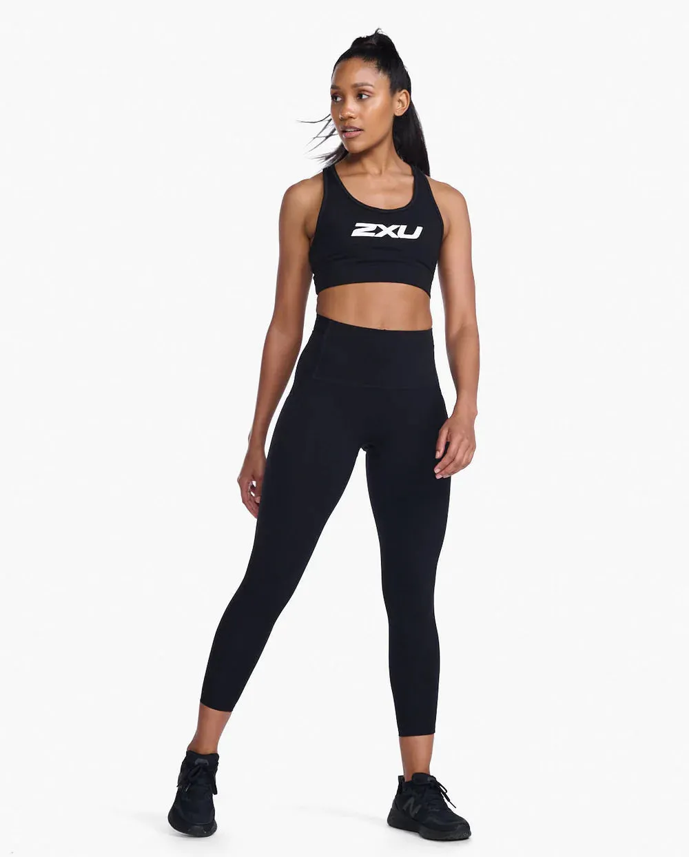 2XU Womens Form Stash Hi-Rise Comp 7/8 Tights