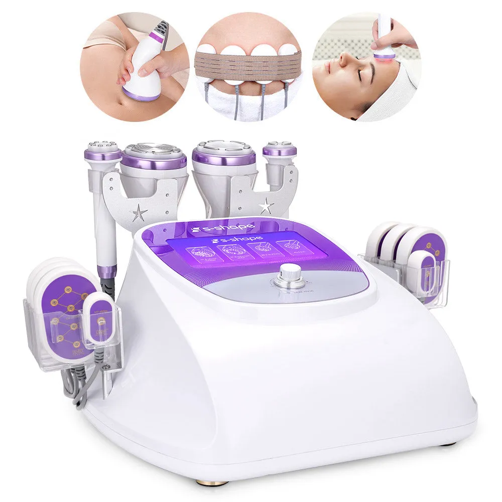 30k Ultrasonic Cavitation Machine S-Shape with 5MW Lipo Laser