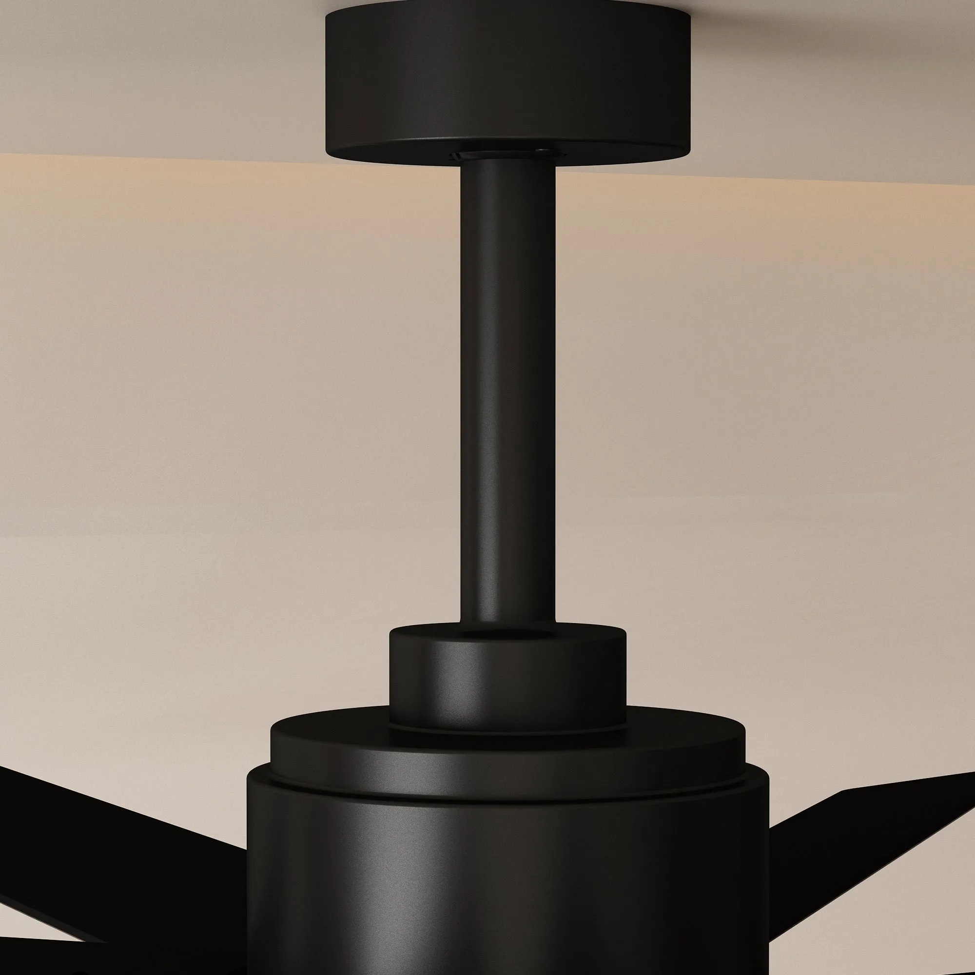 72-Inch Ceiling Fan with Dual-Tone Blades and 3-Color LED Light