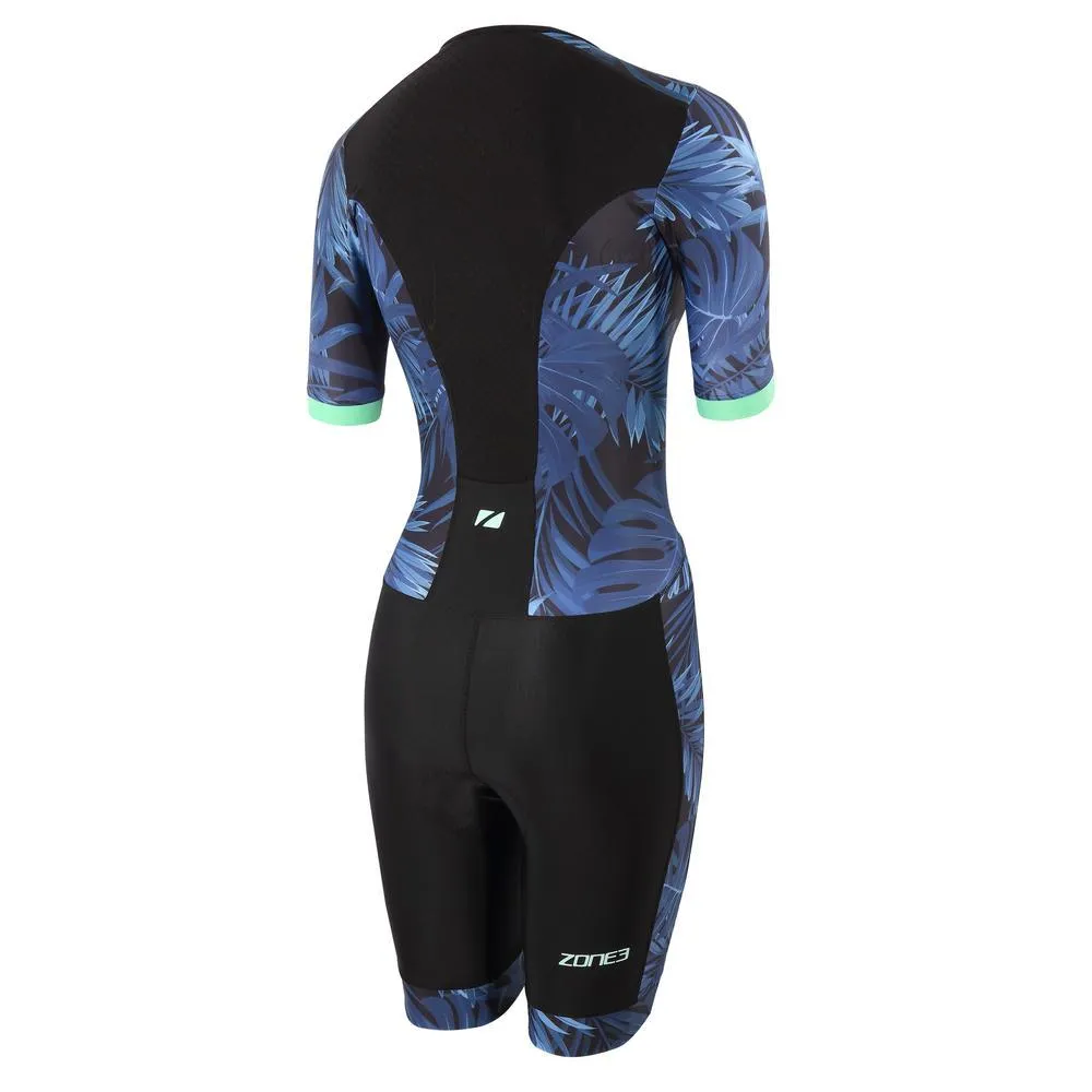 Activate  Short Sleeve Full Zip Trisuit