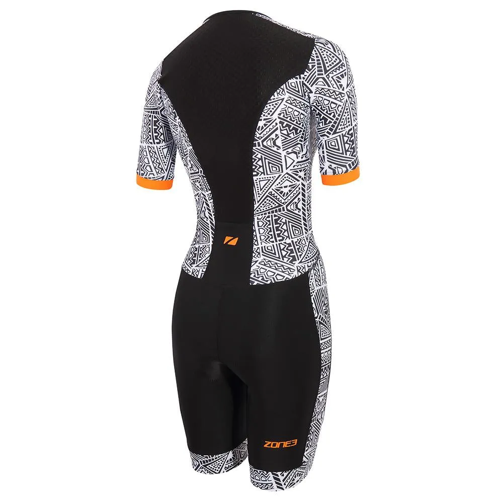 Activate  Short Sleeve Full Zip Trisuit