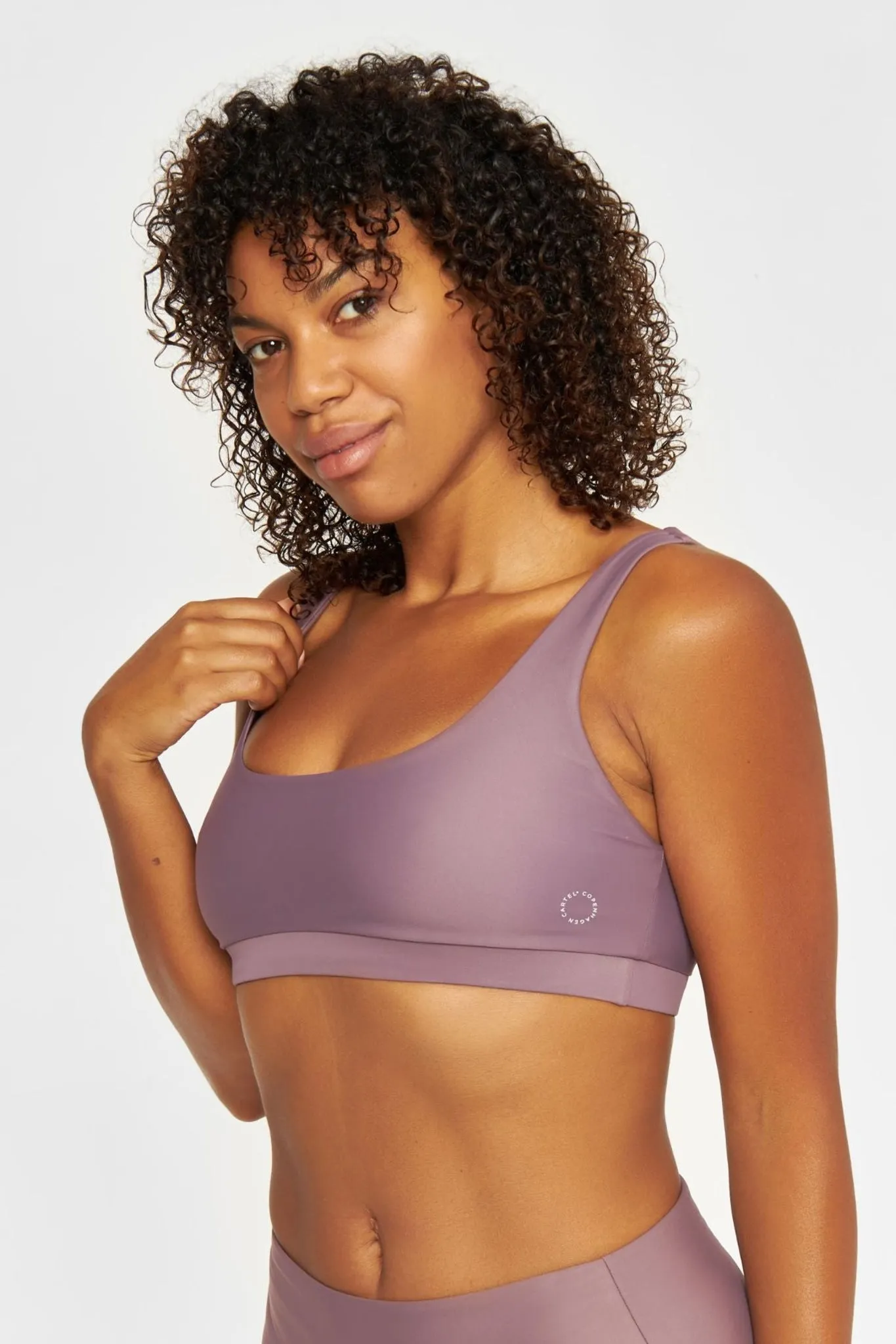 Agung Sporty Bikini Top Plum