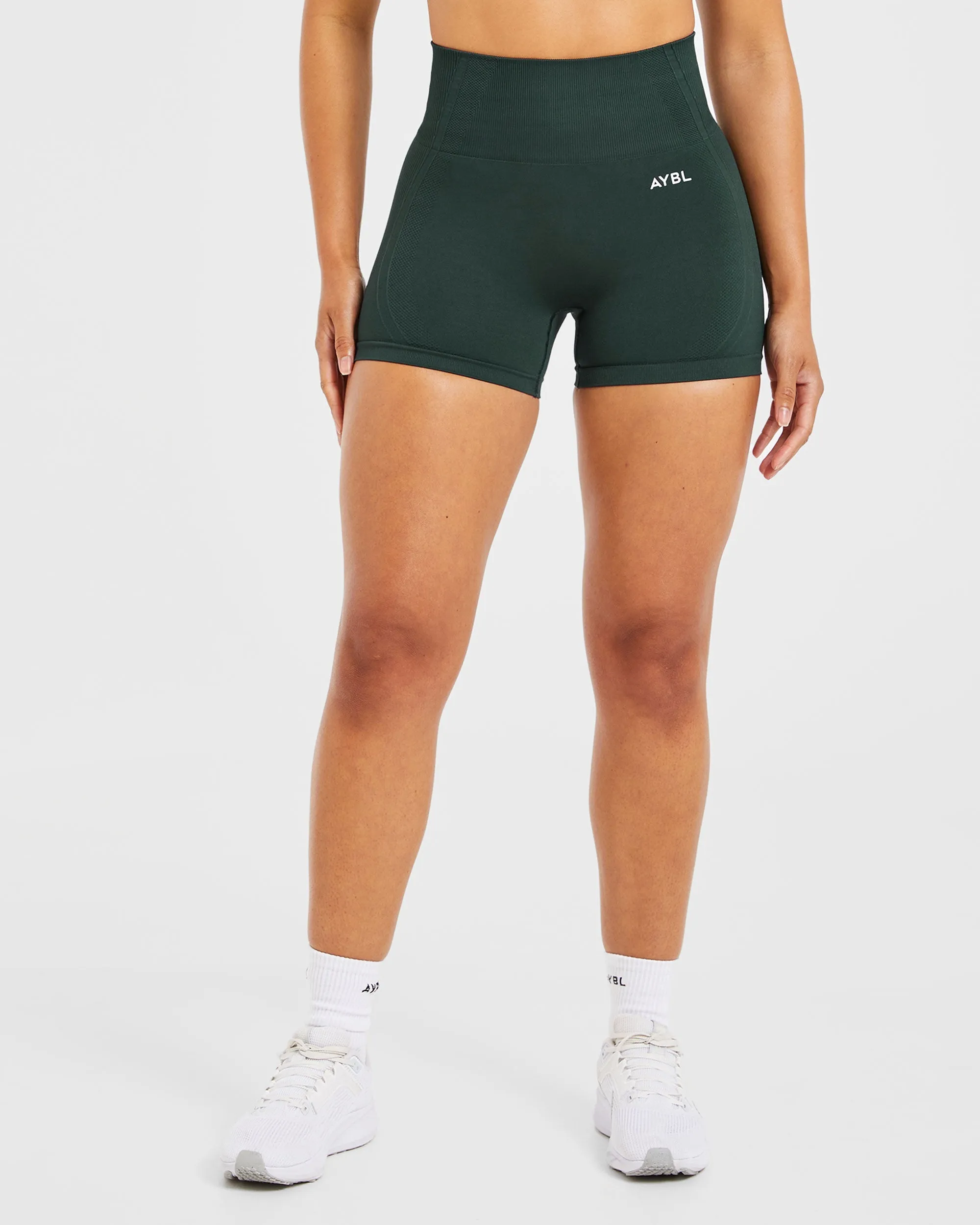 Balance V3 Seamless Shorts - Dark Green