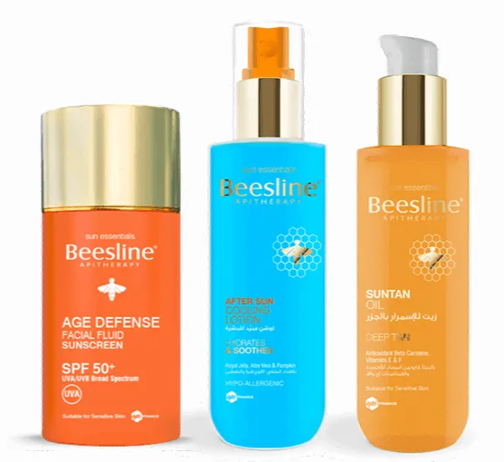 Beesline Sun Bundle - Suntan Oil   After Sun   Age defence fluid