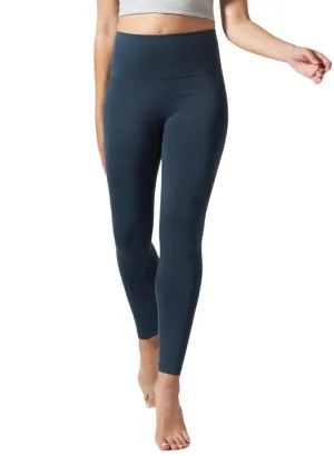 BLANQI Hipster Postpartum Support Leggings - Storm Blue