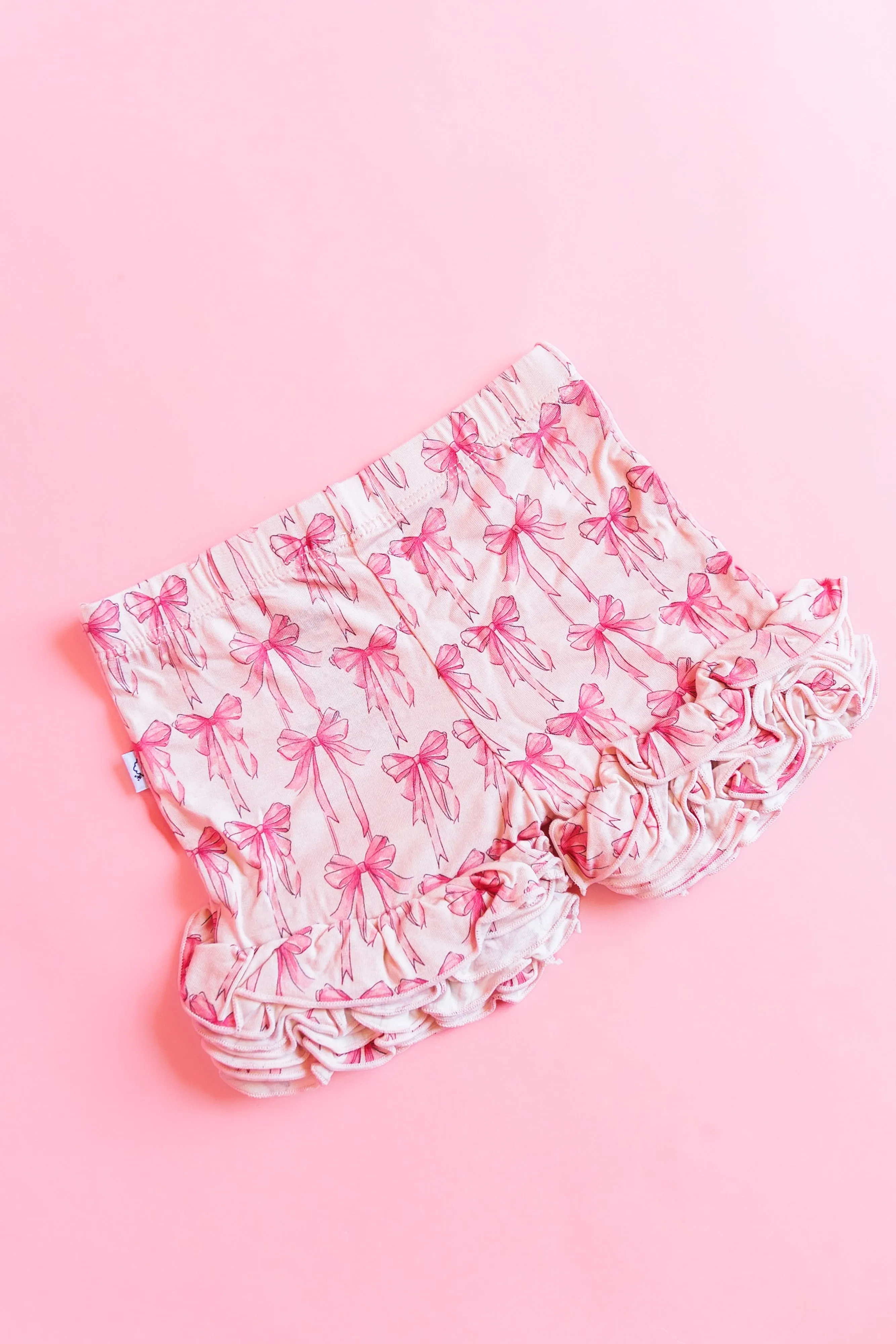 Bow Cute Dream Ruffle Shorts