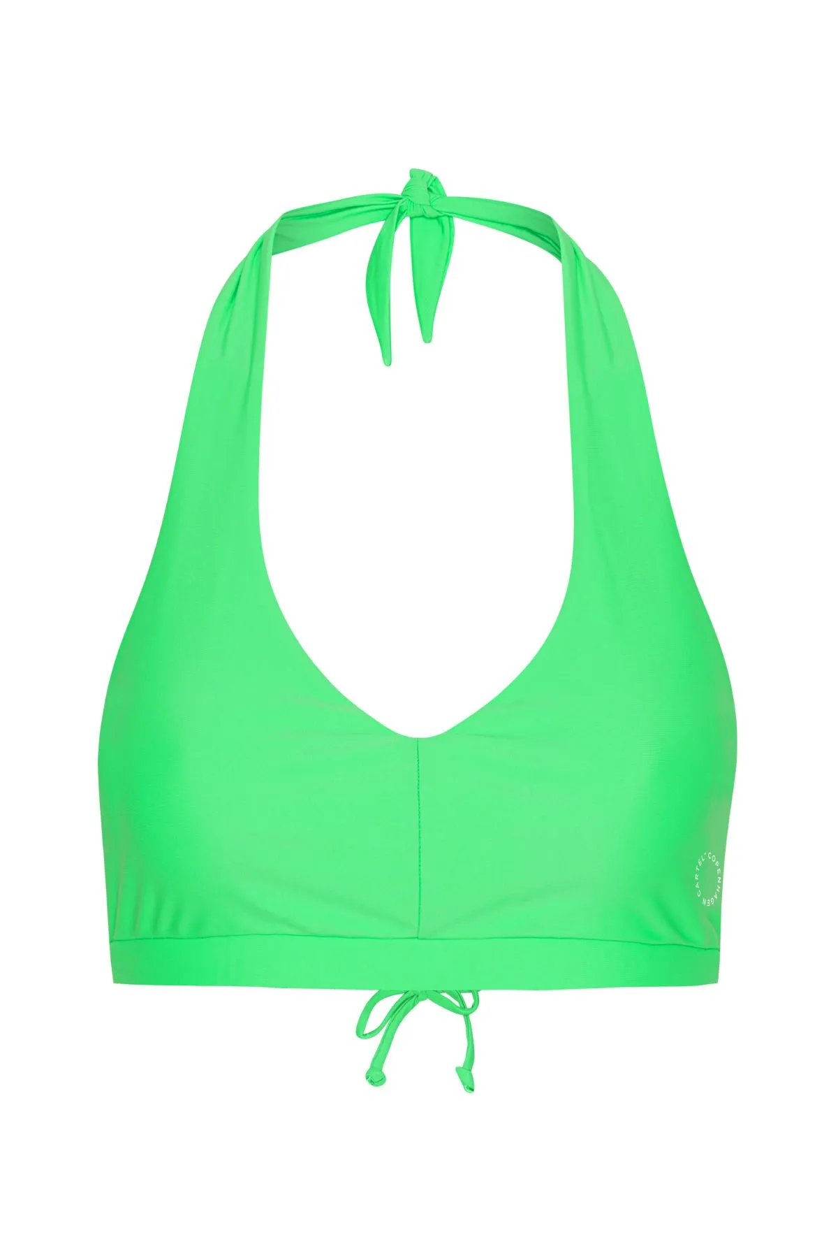 Bukit Halterneck Bikini Top Earth