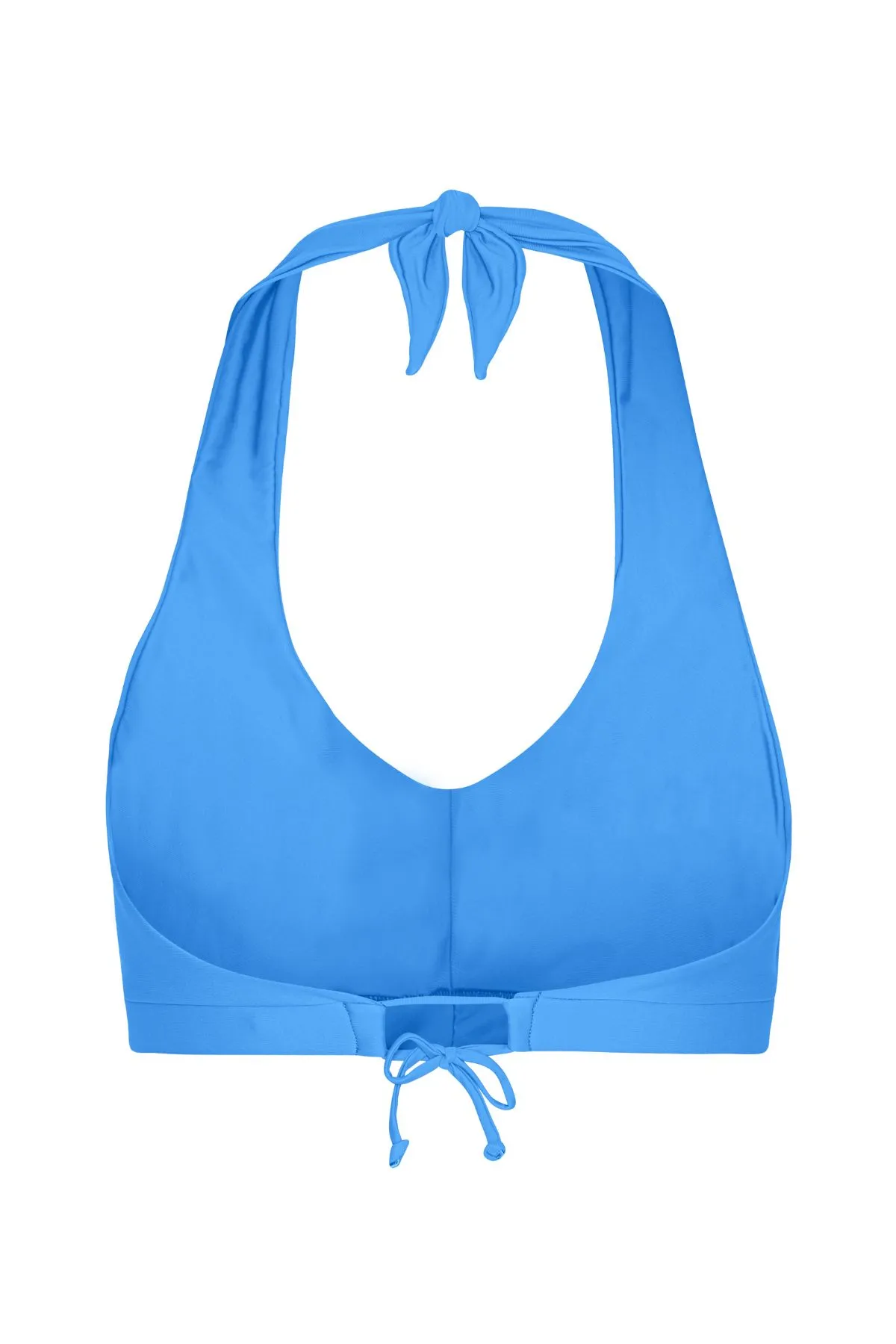 Bukit Halterneck Bikini Top Sea