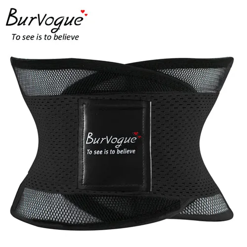 Burvogue Hot Shapers Women Body Shaper Slimming Waist Shaper Belt Girdles Firm Control Waist Trainer Cincher Plus size Shapewear