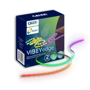 Calex Vibey LED Strip Battery - 2M - RGBIC   CCT