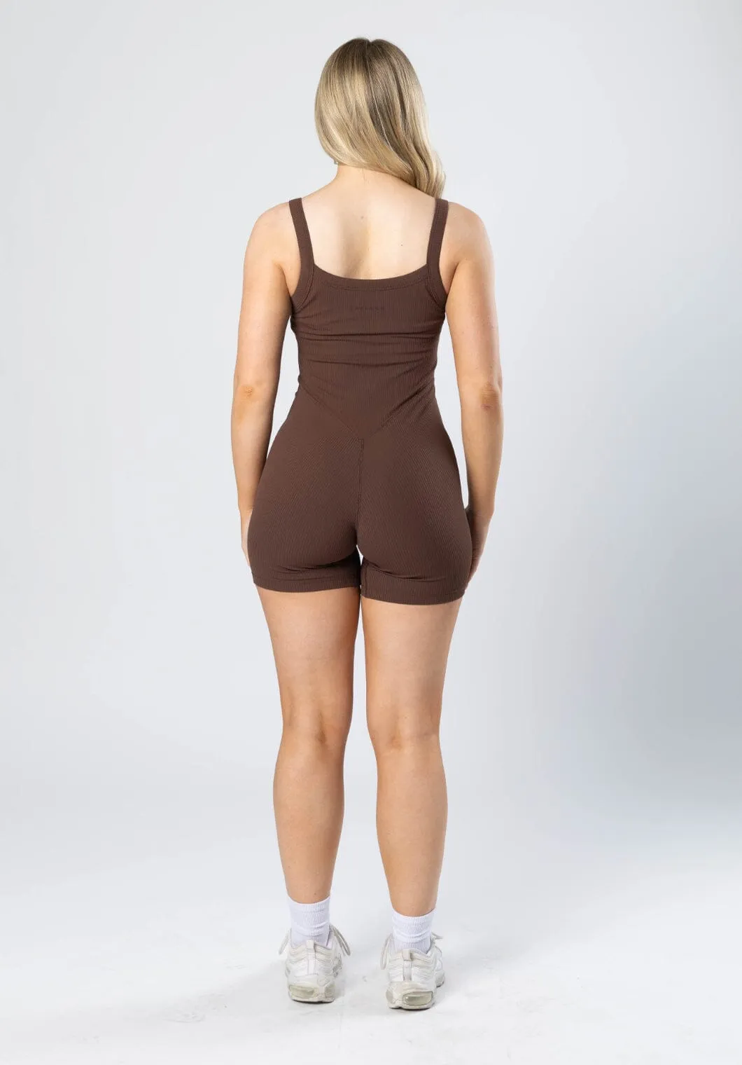 CloudRib™ Strappy Sculptseam™ Shortsuit Coconut