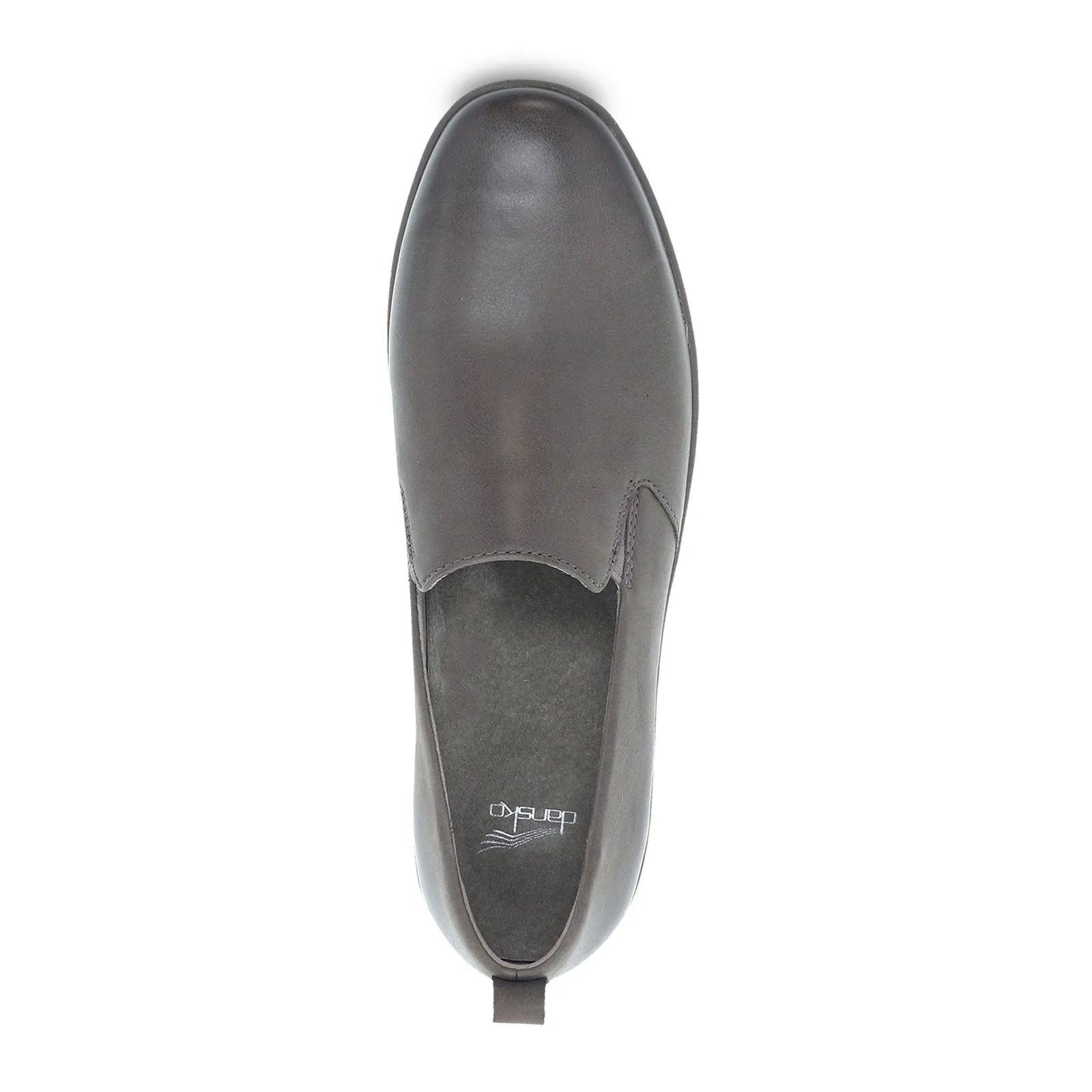 Dansko Linley Slip On (Women) - Grey Burnished Calf