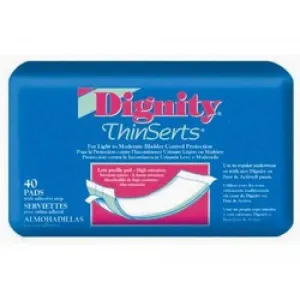 Dignity 30054 Lites Thinserts, Pack of 40