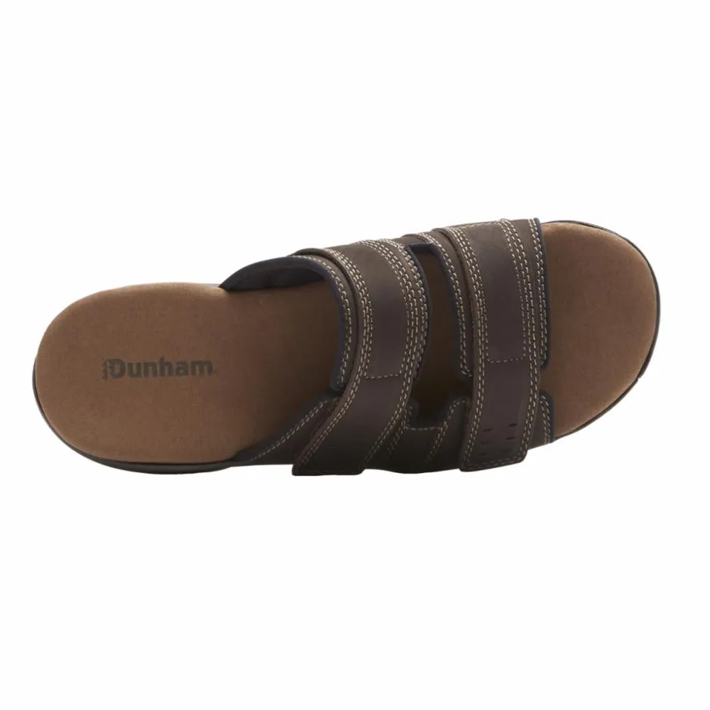 Dunham Men's Slide Newport Brown 4E