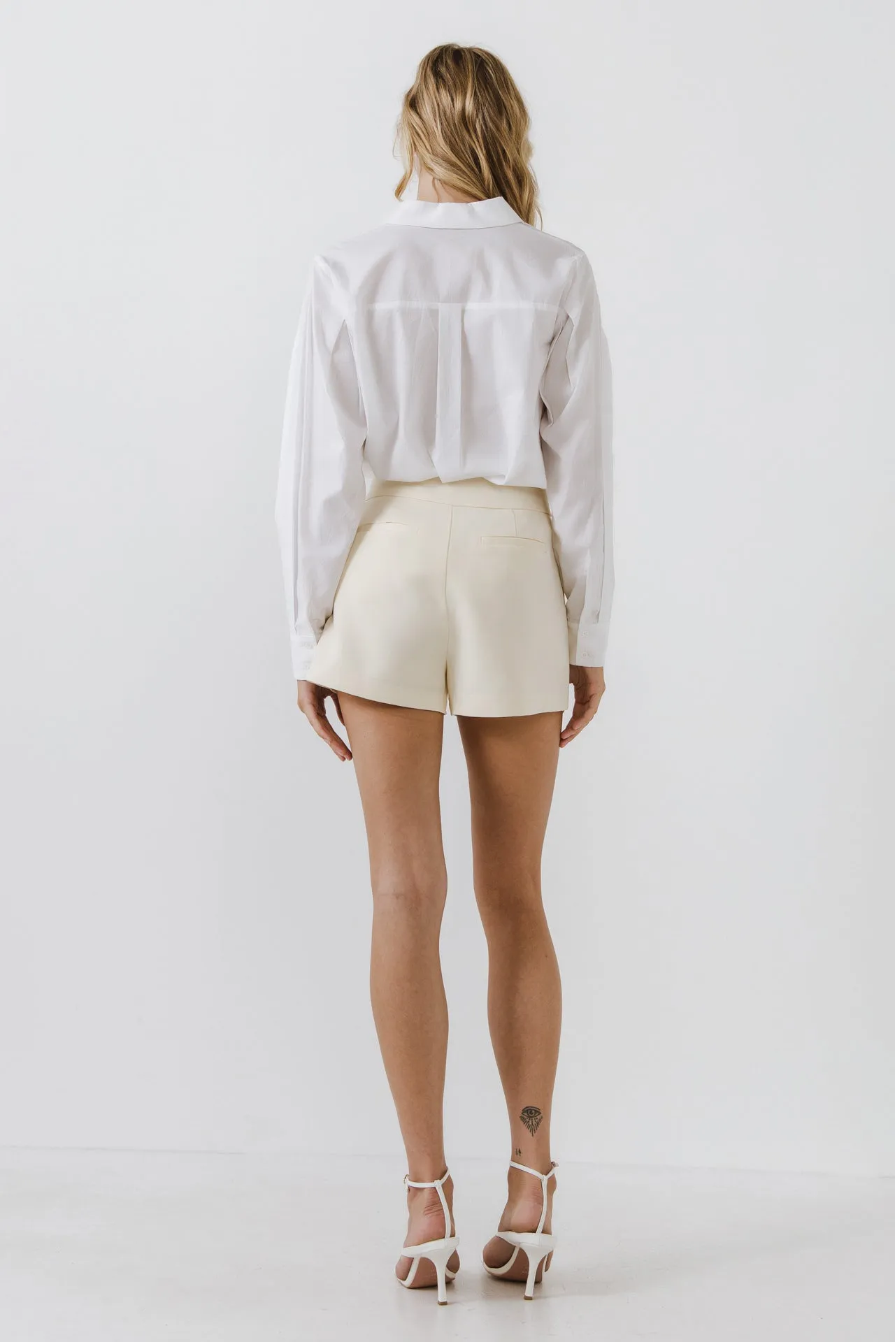 Endless Rose - Waist Band Detail Shorts