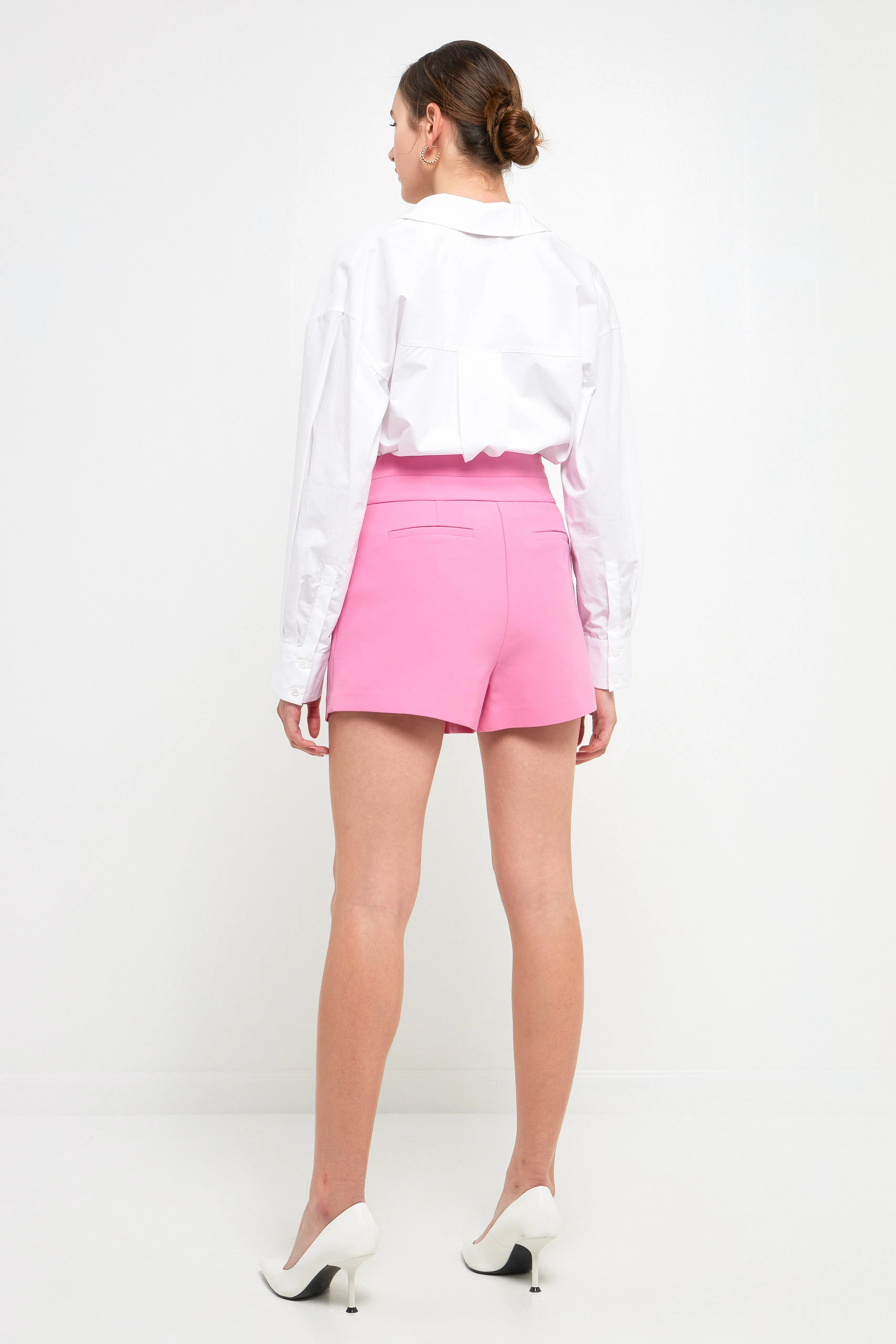 Endless Rose - Waist Band Detail Shorts