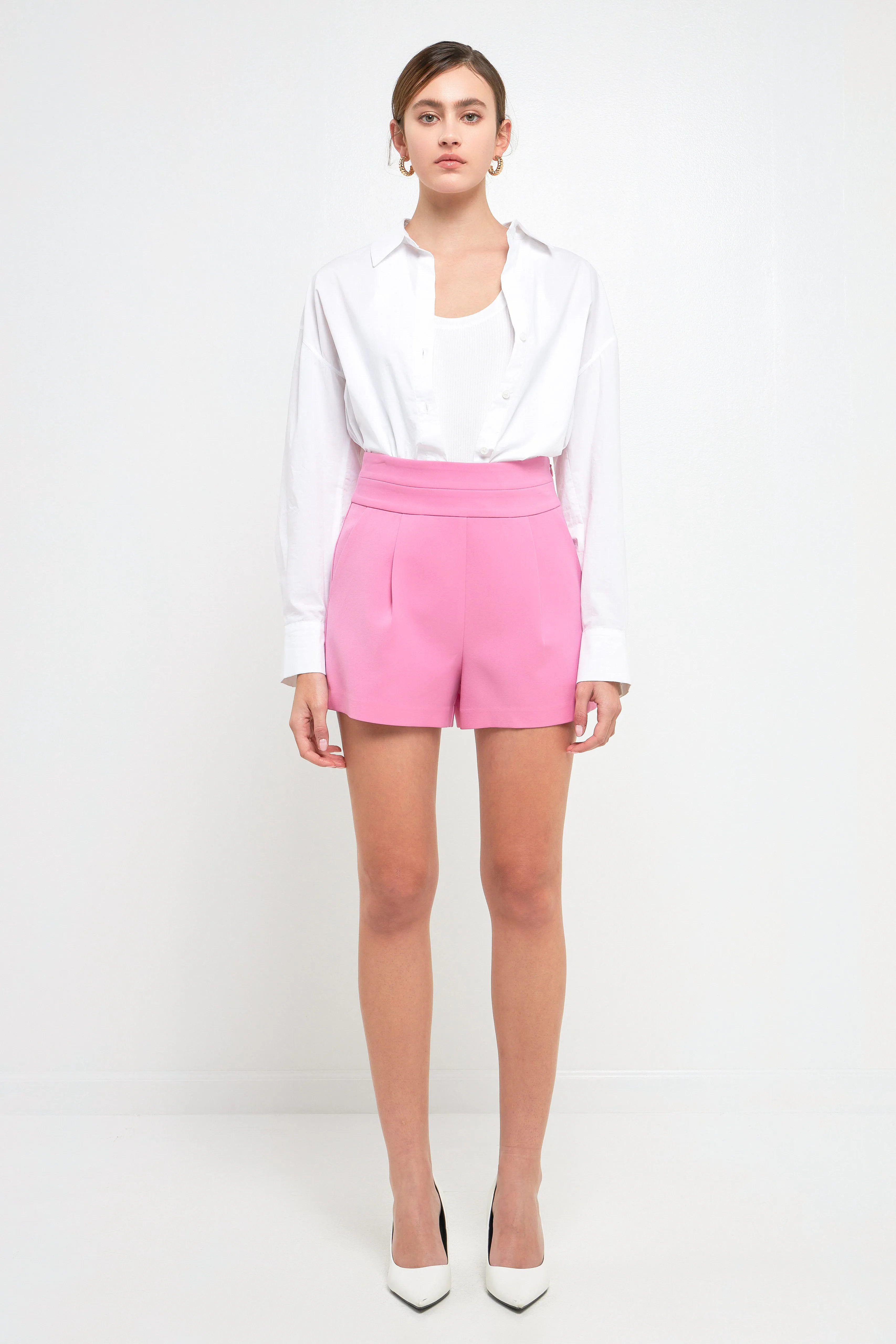 Endless Rose - Waist Band Detail Shorts