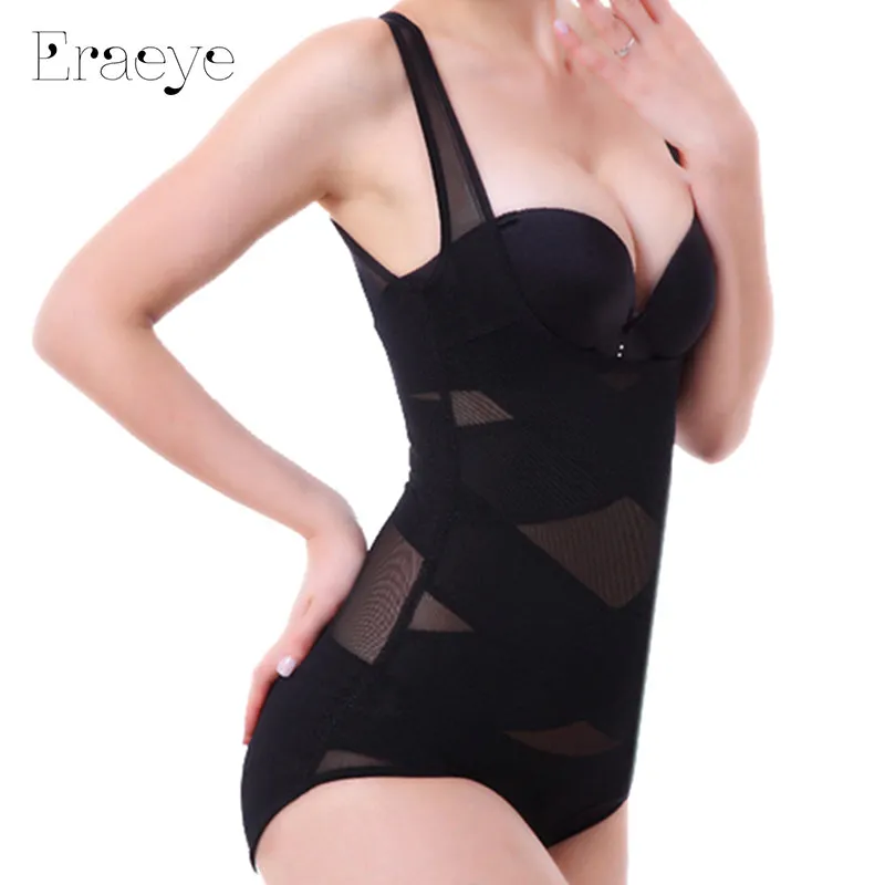 ERAEYE Women Sexy Siamese Corset Postpartum Thin Waist Slimming Bodysuit High Elastic Shapewear Underwear Body Shapers Corsets