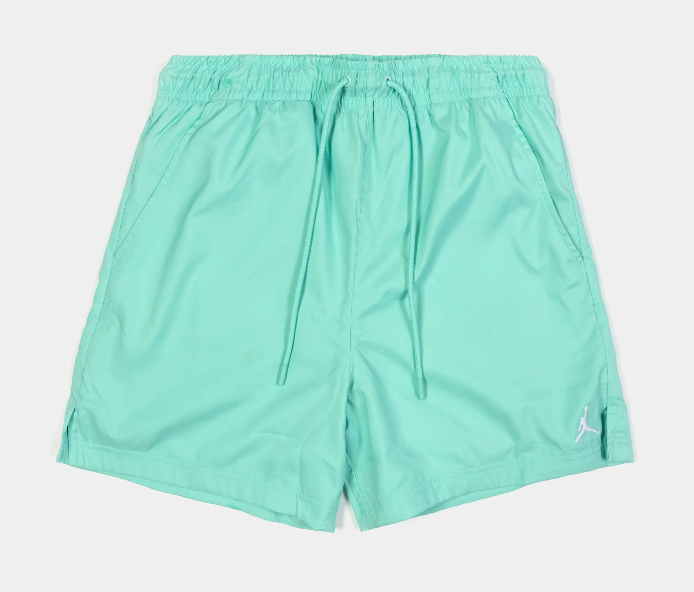 Essentials Poolside 5" Mens Shorts (Emerald Rise/White)