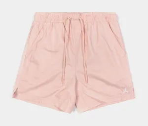 Essentials Poolside 5" Mens Shorts (Pink/White)