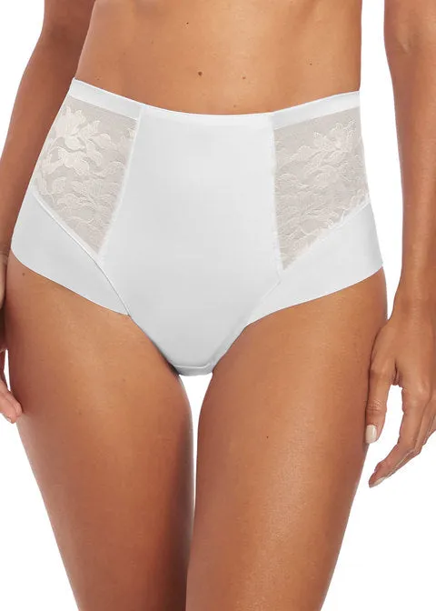 Fantasie Illusion High Waist Panty, White