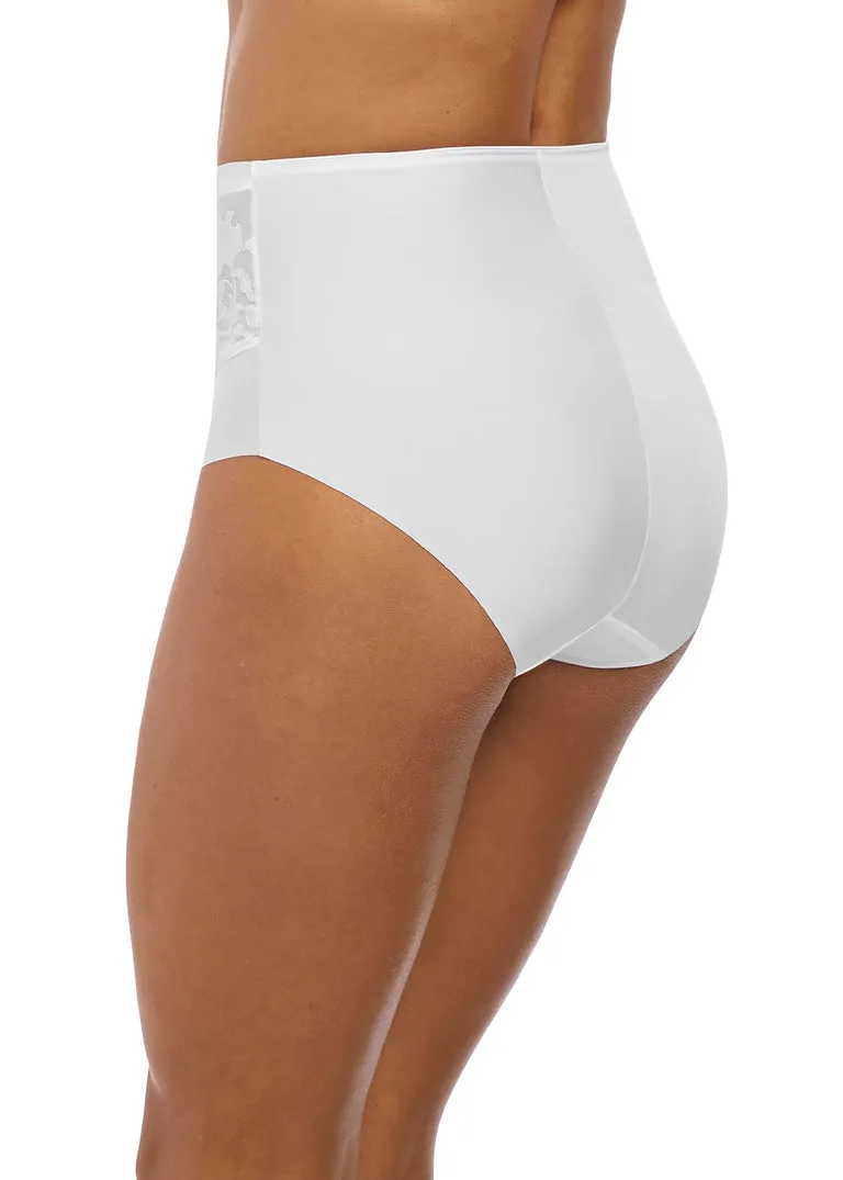 Fantasie Illusion High Waist Panty, White