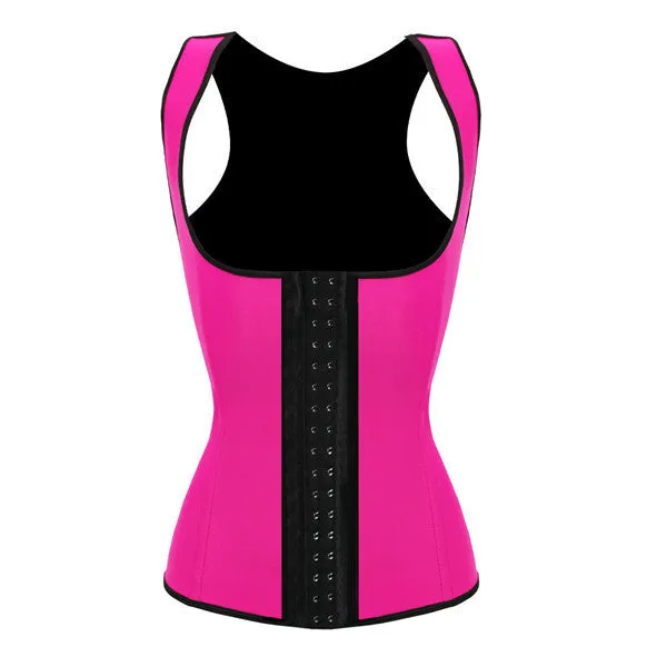 Free Shipping Latex Vest Waist Trainer Blet Waist Trainer Vest Hot Body Shaper Waist Cincher And Waist Trainer Corsets FY111