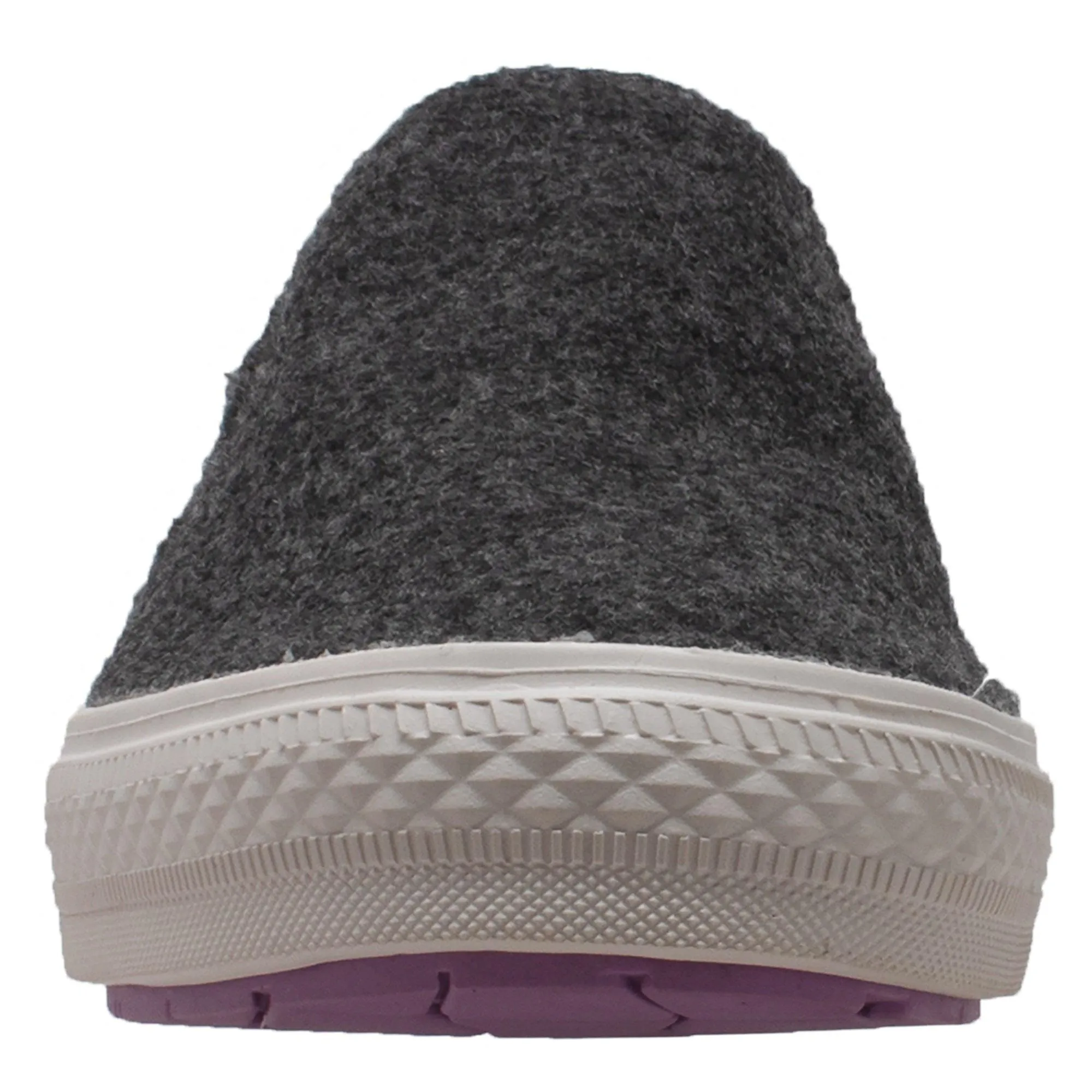 FreeShield Women's Real Wool Casual Slip On Charcoal