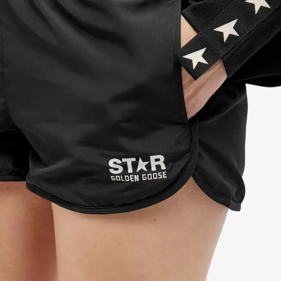 Golden Goose Star Diana shorts, black