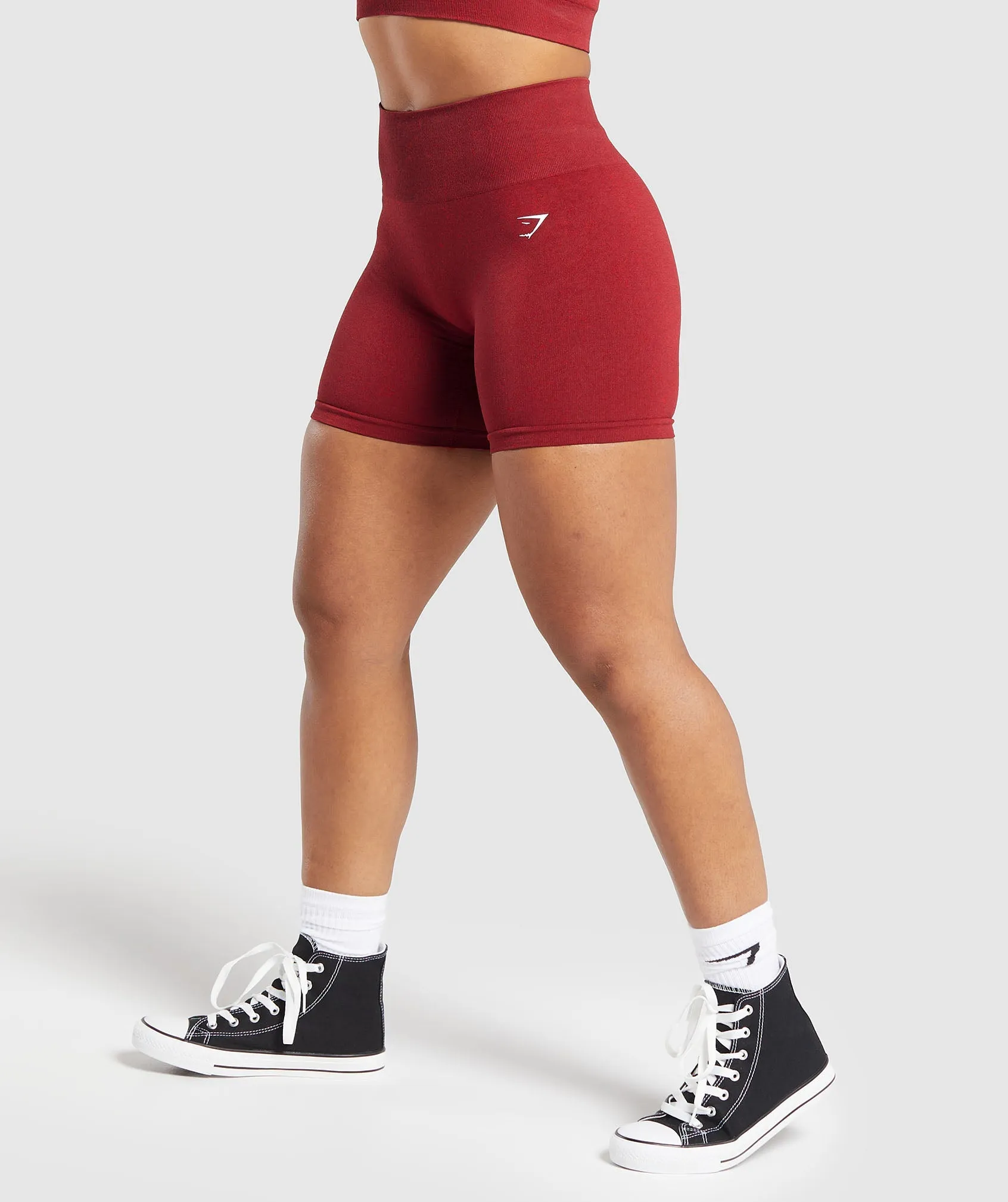 Gymshark Adapt Fleck Seamless Shorts - Reps Red/Conditioning Red