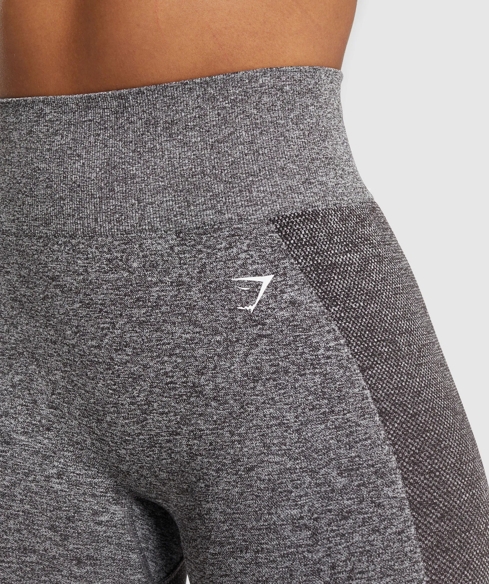 Gymshark Flex High Waisted Leggings - Greyed Purple/White