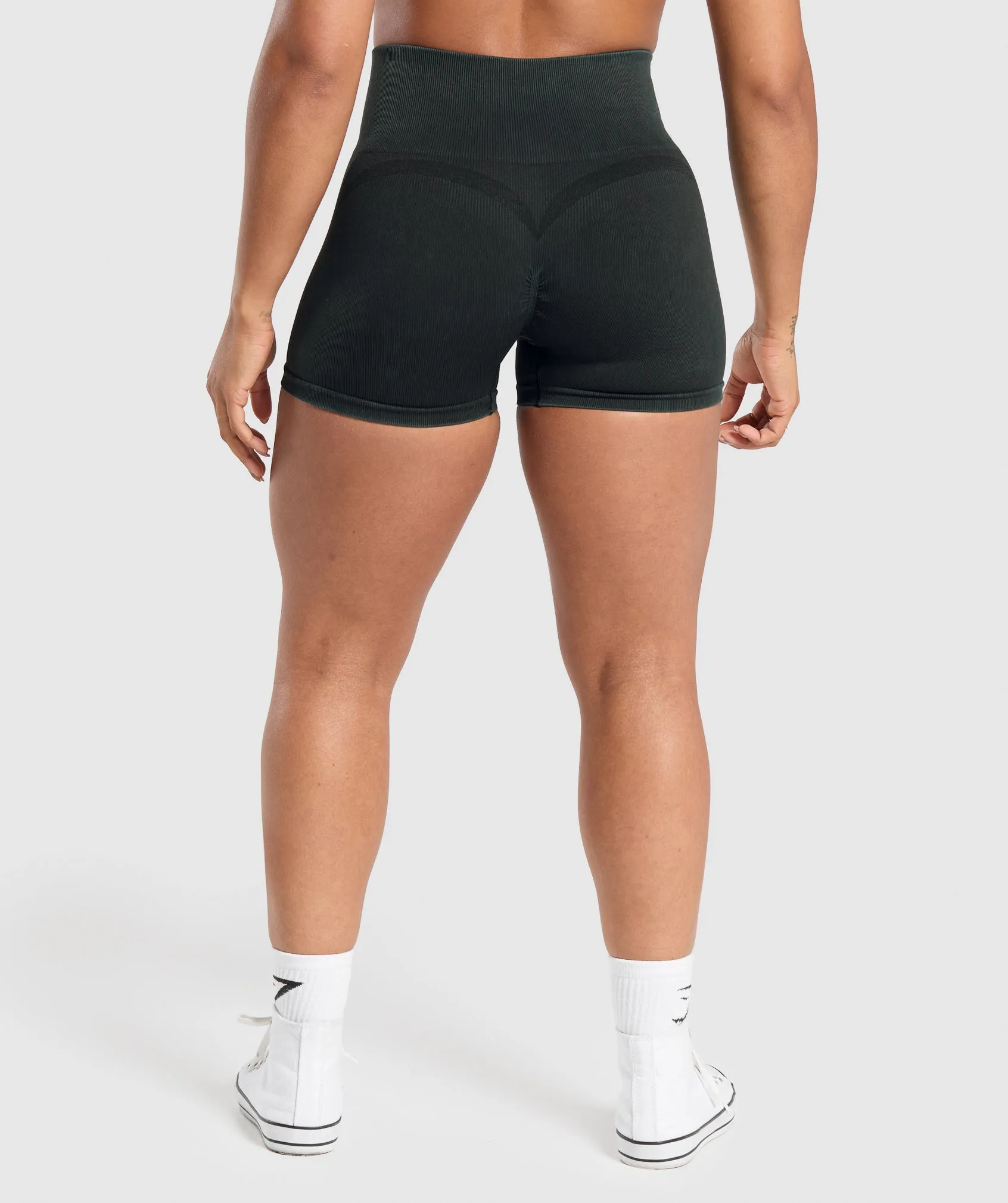 Gymshark Gains Seamless Shorts - Black