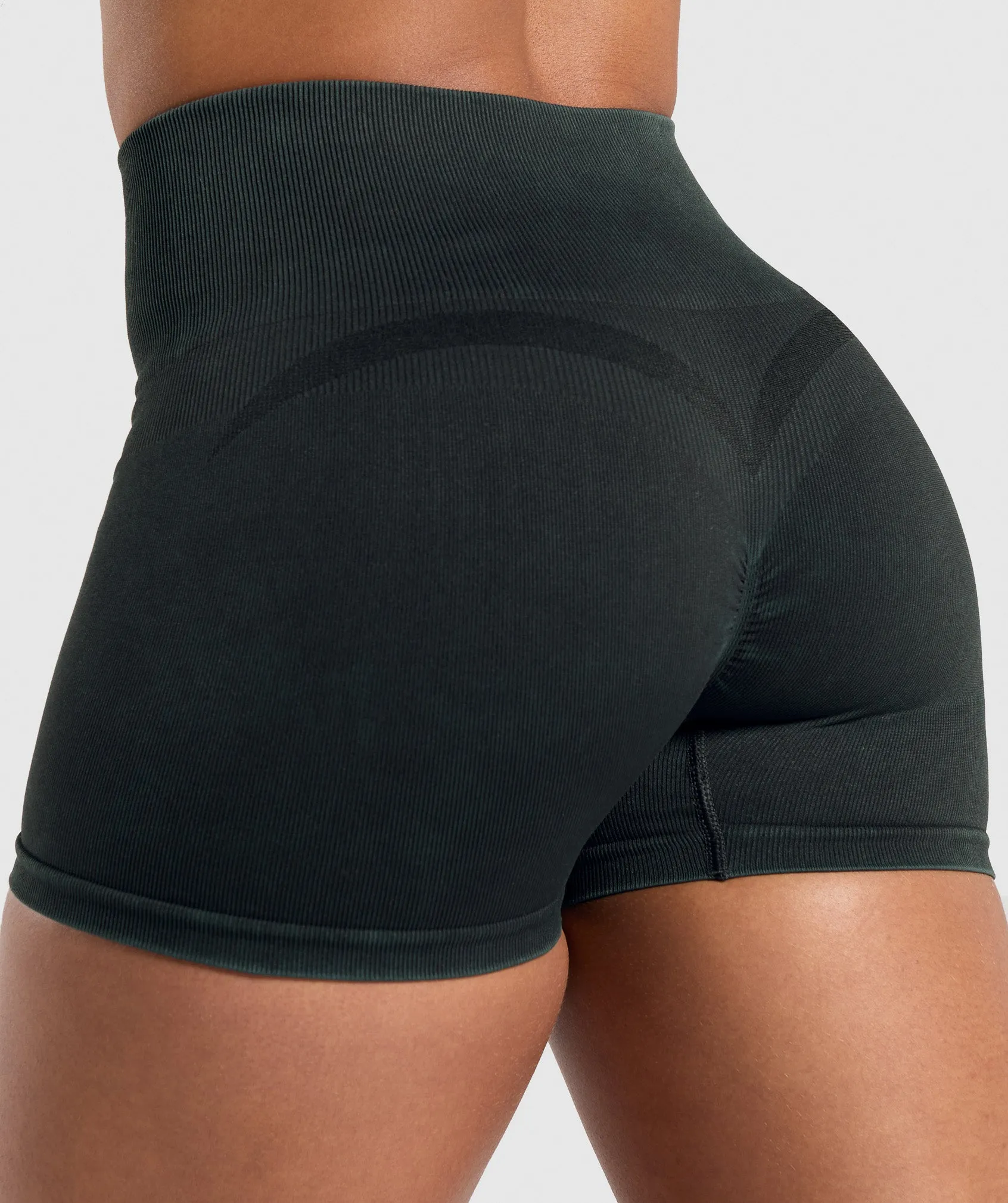 Gymshark Gains Seamless Shorts - Black