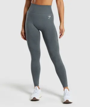 Gymshark Vital Seamless 2.0 Leggings - Strong Grey/ Marl