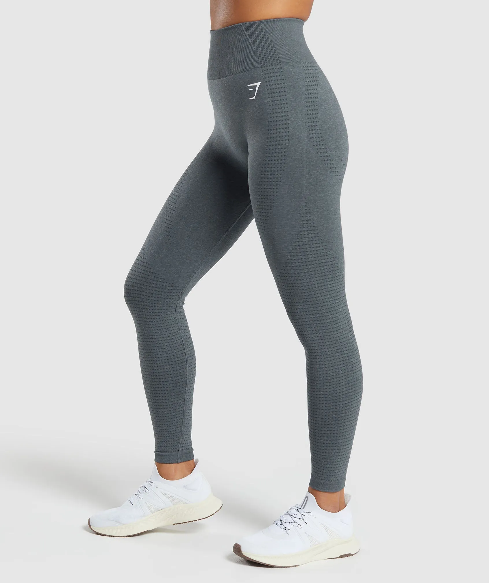 Gymshark Vital Seamless 2.0 Leggings - Strong Grey/ Marl