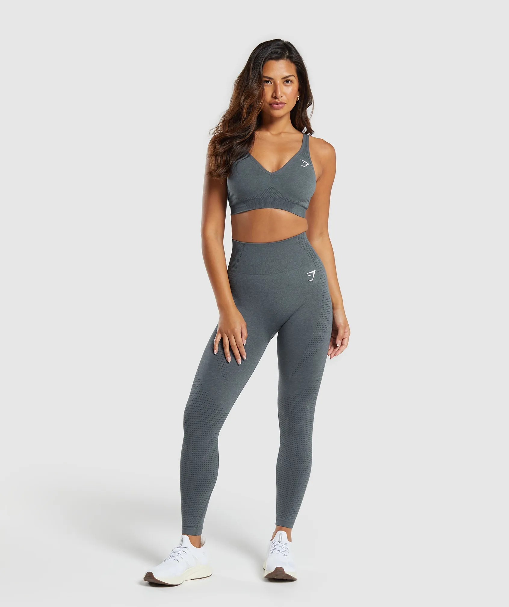 Gymshark Vital Seamless 2.0 Leggings - Strong Grey/ Marl