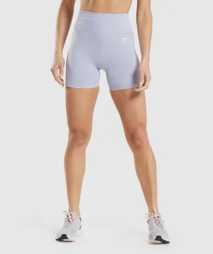 Gymshark Vital Seamless 2.0 Shorts - Moonstone Blue Marl