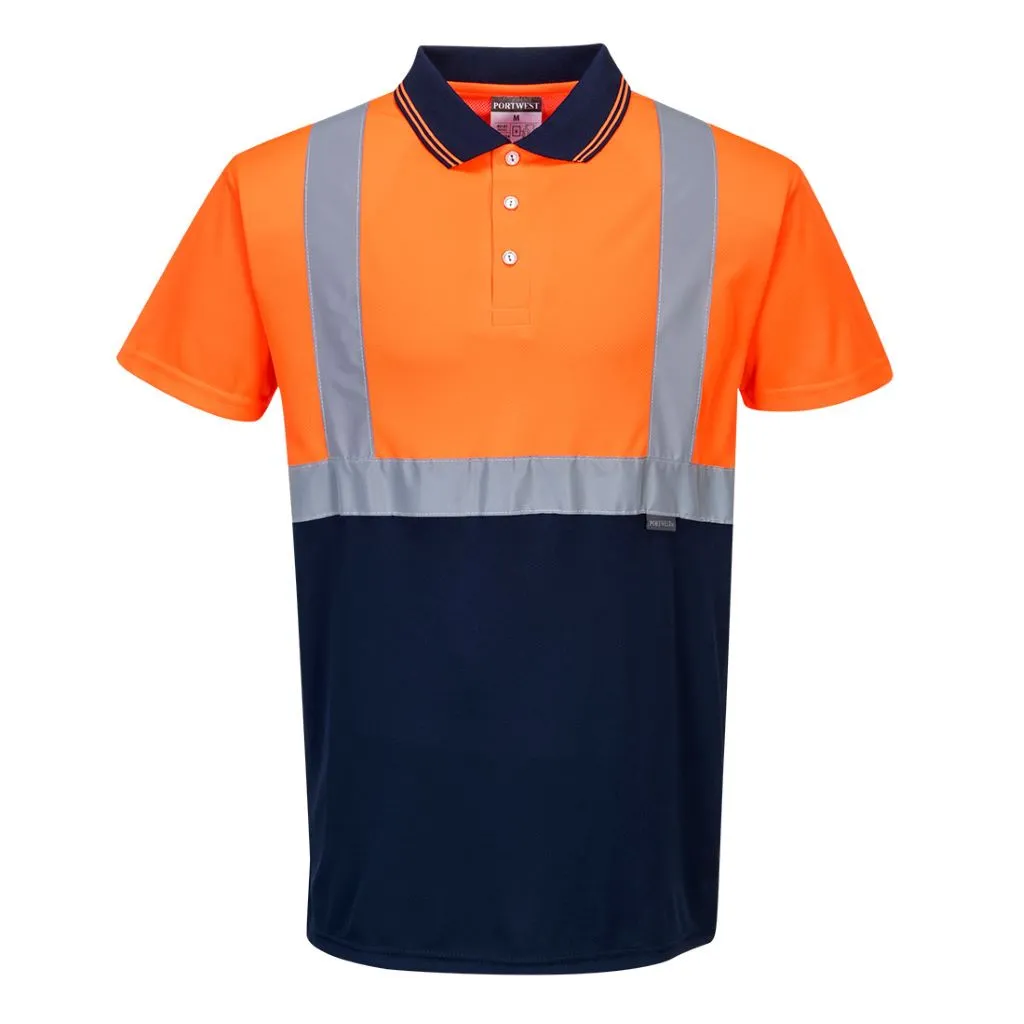 Hi-Vis 2-Tone Polo Shirt S479