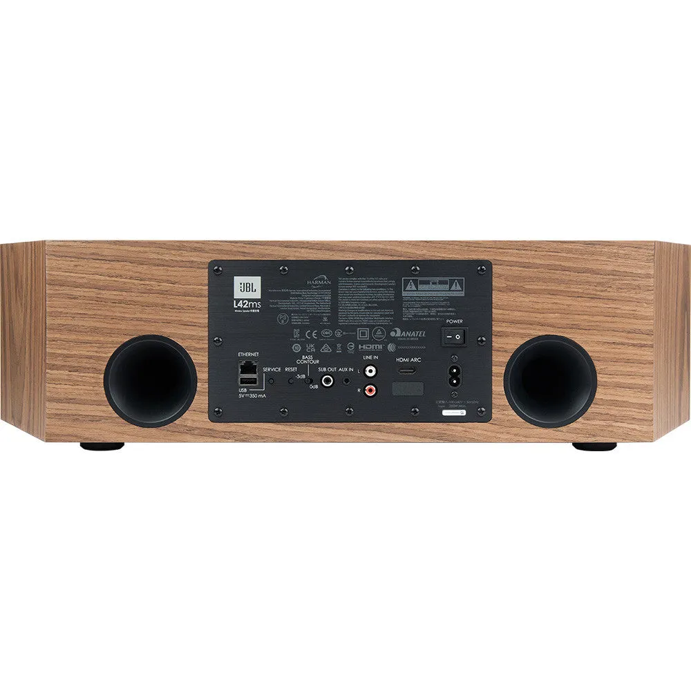 JBL L42ms Integrated Music System Walnut