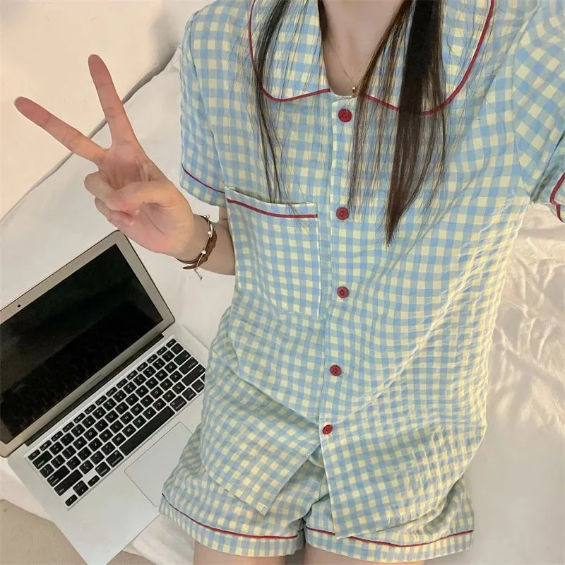 Kawaii Cute Summer Shirt / Shorts Pyjamas