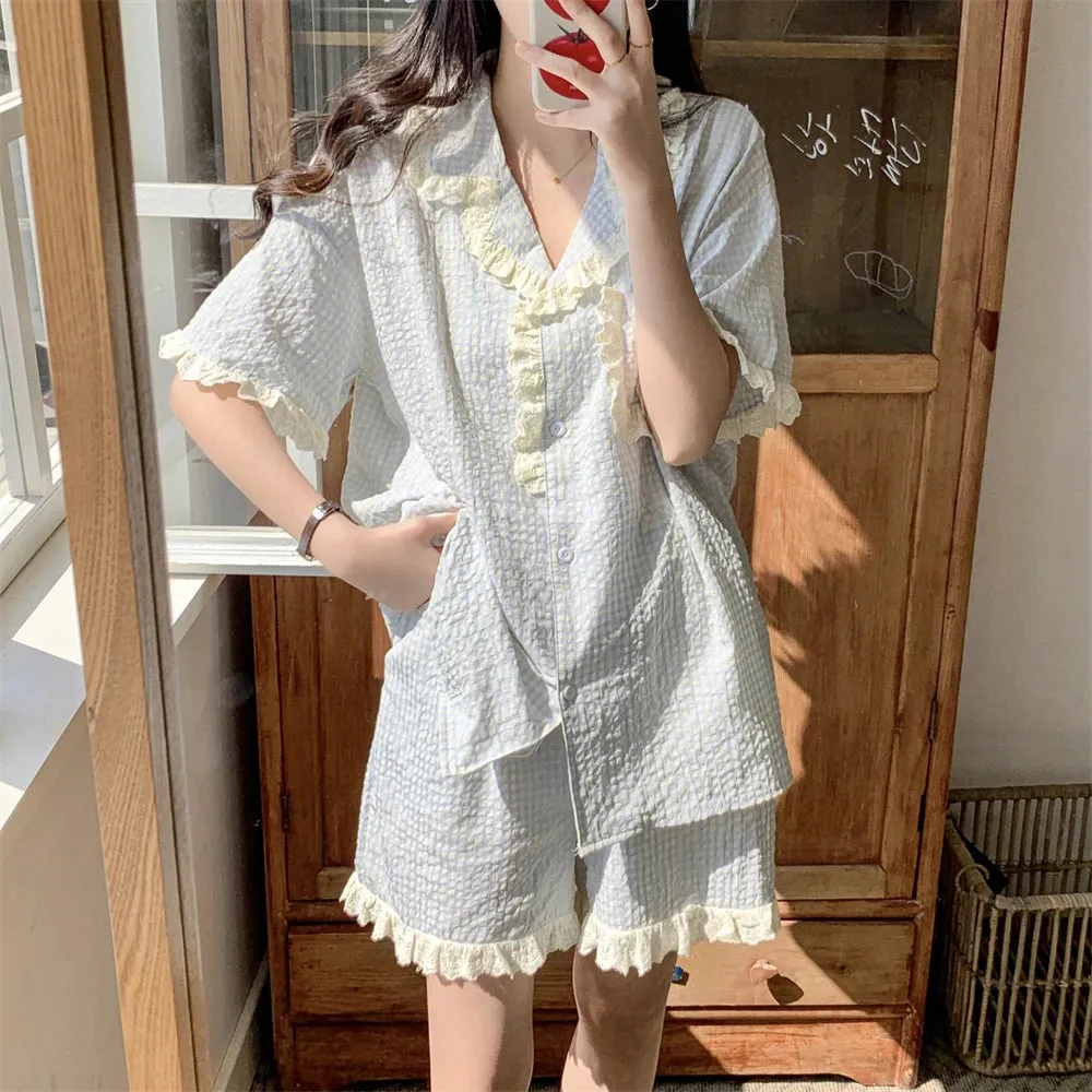 Kawaii Cute Summer Shirt / Shorts Pyjamas