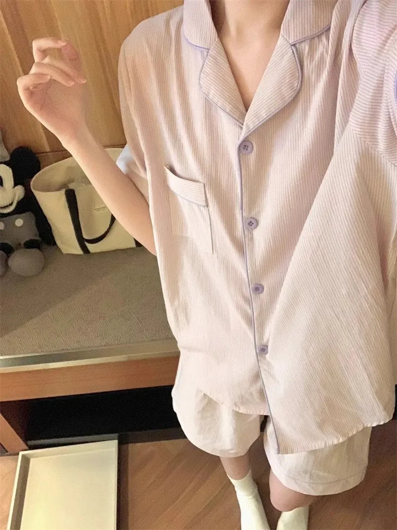 Kawaii Cute Summer Shirt / Shorts Pyjamas