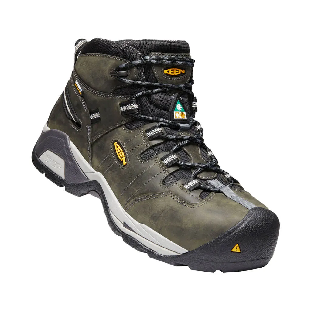 KEEN 1020100 Men's CSA 6 in. Dark Green Oshawa II Carbon Fibre Toe Waterproof Safety Work Boots