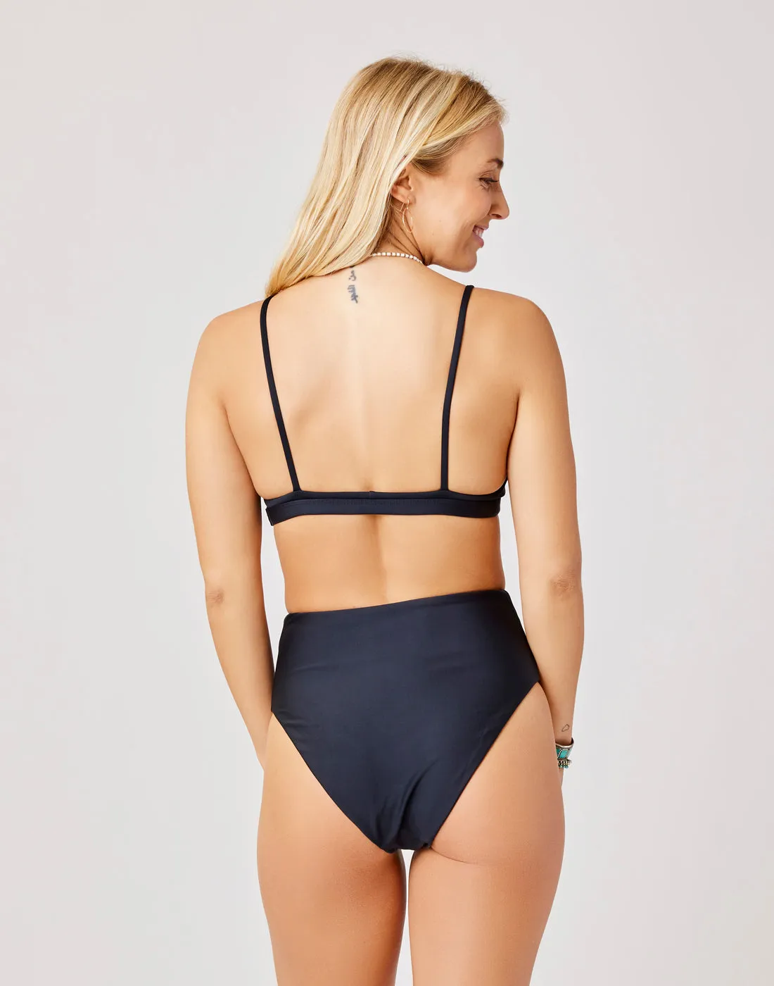 Lani Compression Bottom: Black