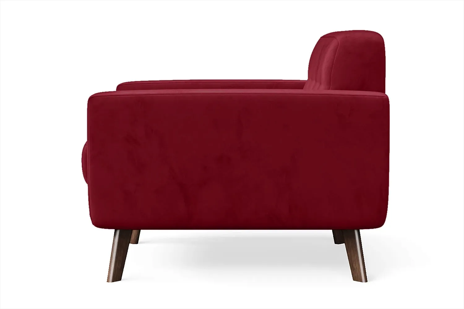 Marsela Armchair Red Velvet