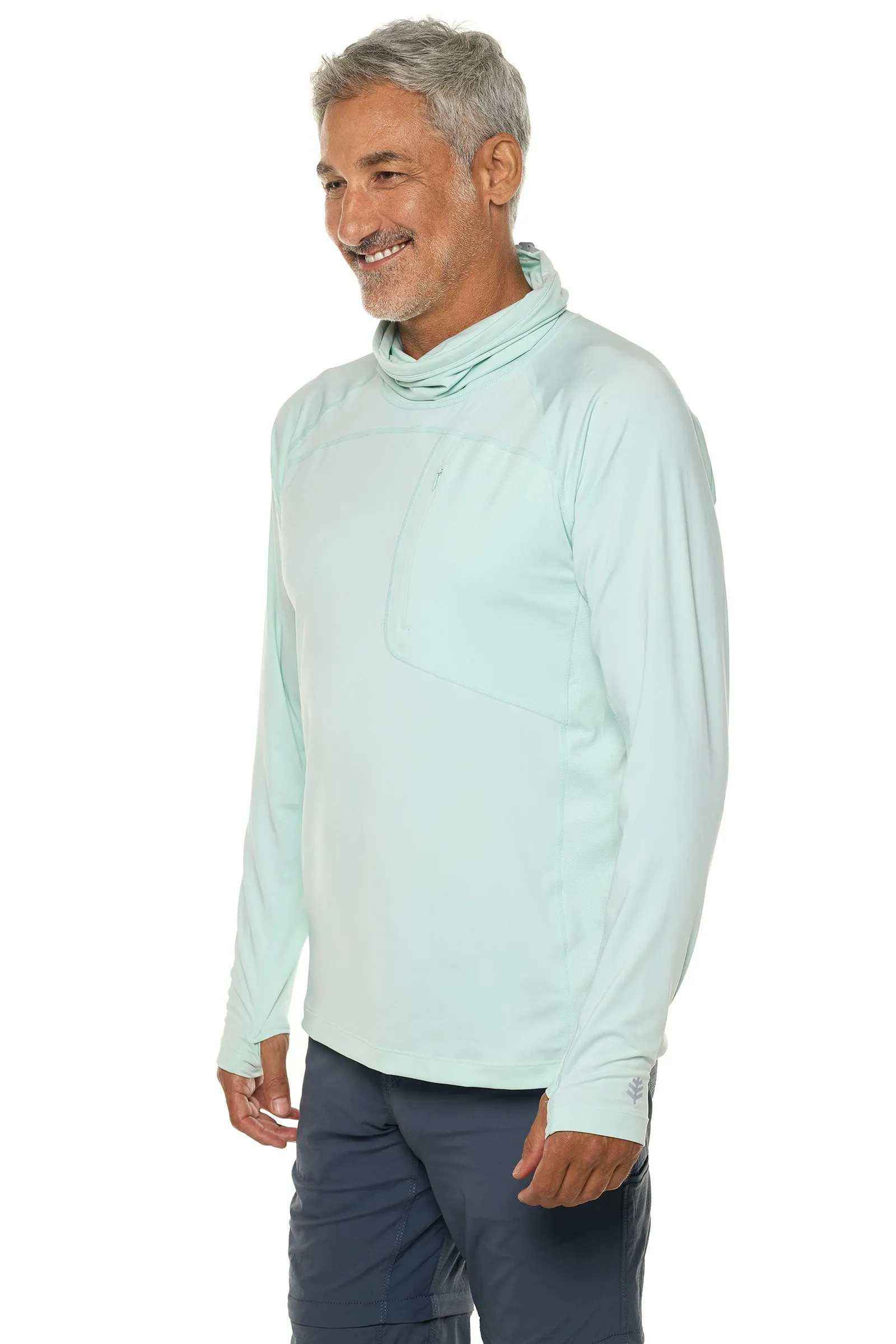 Men's Andros Fishing Tee  |  Misty Aqua