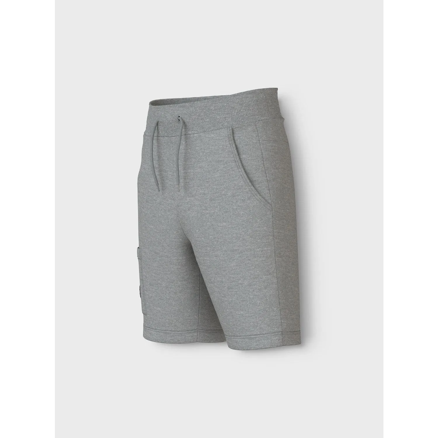 Name It Grey Melange Vivasse Long Sweat Shorts