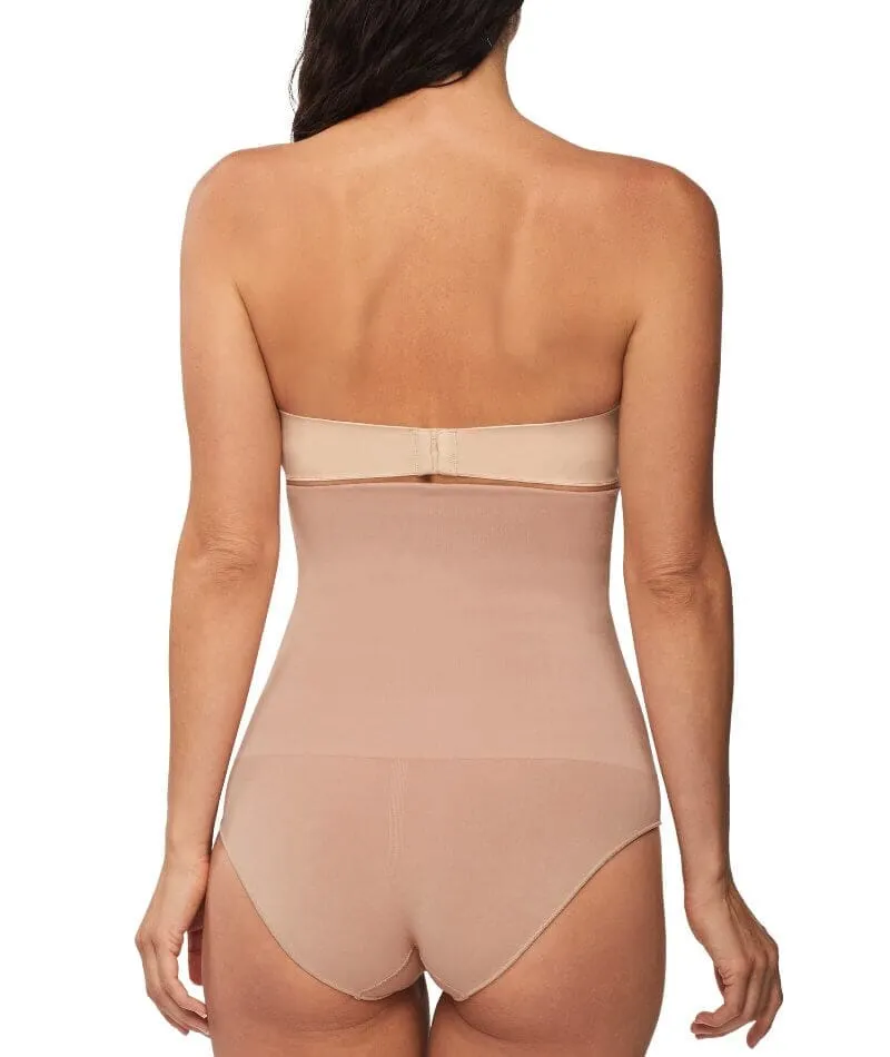 Nancy Ganz Bamboo Essentials High Waisted Brief - Mahogany